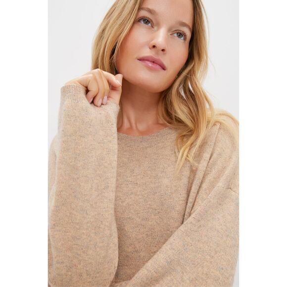 Tuckernuck Vivianne Crewneck Dress Size L Sandlewood *wash wear Pomander Place - Picture 4 of 14